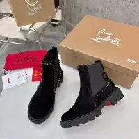 Cheap Christian Louboutin Boots For Women #1371759 Replica Wholesale [$115.00 USD] [ITEM#1371759] on Replica Christian Louboutin Boots