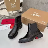 Cheap Christian Louboutin Boots For Women #1371760 Replica Wholesale [$115.00 USD] [ITEM#1371760] on Replica Christian Louboutin Boots