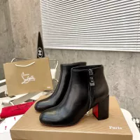Cheap Christian Louboutin Boots For Women #1371761 Replica Wholesale [$105.00 USD] [ITEM#1371761] on Replica Christian Louboutin Boots
