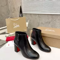 Cheap Christian Louboutin Boots For Women #1371761 Replica Wholesale [$105.00 USD] [ITEM#1371761] on Replica Christian Louboutin Boots