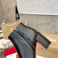 Cheap Christian Louboutin Boots For Women #1371761 Replica Wholesale [$105.00 USD] [ITEM#1371761] on Replica Christian Louboutin Boots