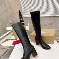 Cheap Christian Louboutin Boots For Women #1371773 Replica Wholesale [$108.00 USD] [ITEM#1371773] on Replica Christian Louboutin Boots