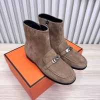 Cheap Hermes Boots For Women #1371839 Replica Wholesale [$135.00 USD] [ITEM#1371839] on Replica Hermes Boots