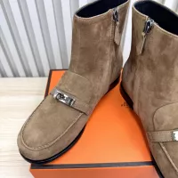 Cheap Hermes Boots For Women #1371839 Replica Wholesale [$135.00 USD] [ITEM#1371839] on Replica Hermes Boots