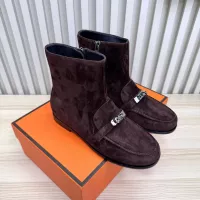 Cheap Hermes Boots For Women #1371846 Replica Wholesale [$135.00 USD] [ITEM#1371846] on Replica Hermes Boots