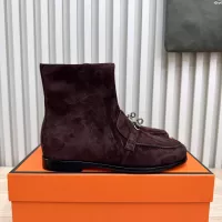 Cheap Hermes Boots For Women #1371846 Replica Wholesale [$135.00 USD] [ITEM#1371846] on Replica Hermes Boots