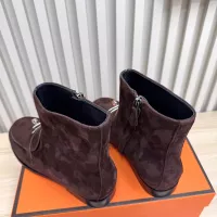 Cheap Hermes Boots For Women #1371846 Replica Wholesale [$135.00 USD] [ITEM#1371846] on Replica Hermes Boots