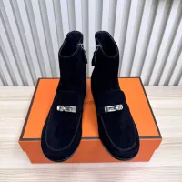 Cheap Hermes Boots For Women #1371847 Replica Wholesale [$135.00 USD] [ITEM#1371847] on Replica Hermes Boots