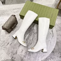 Cheap Gucci Boots For Women #1371871 Replica Wholesale [$158.00 USD] [ITEM#1371871] on Replica Gucci Boots