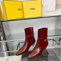 Cheap Fendi Fashion Boots For Women #1371875 Replica Wholesale [$115.00 USD] [ITEM#1371875] on Replica Fendi Fashion Boots
