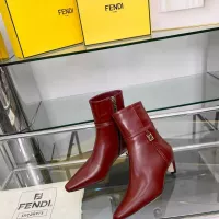 Cheap Fendi Fashion Boots For Women #1371875 Replica Wholesale [$115.00 USD] [ITEM#1371875] on Replica Fendi Fashion Boots
