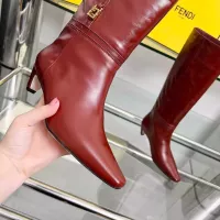 Cheap Fendi Fashion Boots For Women #1371877 Replica Wholesale [$162.00 USD] [ITEM#1371877] on Replica Fendi Fashion Boots
