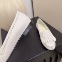 Cheap Chanel Leather Shoes For Women #1371943 Replica Wholesale [$112.00 USD] [ITEM#1371943] on Replica Chanel Leather Shoes