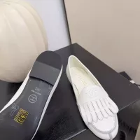 Cheap Chanel Leather Shoes For Women #1371943 Replica Wholesale [$112.00 USD] [ITEM#1371943] on Replica Chanel Leather Shoes