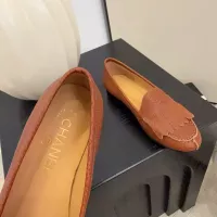 Cheap Chanel Leather Shoes For Women #1371945 Replica Wholesale [$112.00 USD] [ITEM#1371945] on Replica Chanel Leather Shoes