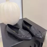 Cheap Chanel Leather Shoes For Women #1371946 Replica Wholesale [$112.00 USD] [ITEM#1371946] on Replica Chanel Leather Shoes