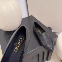 Cheap Chanel Leather Shoes For Women #1371946 Replica Wholesale [$112.00 USD] [ITEM#1371946] on Replica Chanel Leather Shoes