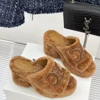 Cheap Celine Slippers For Women #1371948 Replica Wholesale [$122.00 USD] [ITEM#1371948] on Replica Celine Slippers