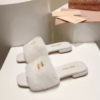 Cheap MIU MIU Slippers For Women #1371950 Replica Wholesale [$96.00 USD] [ITEM#1371950] on Replica MIU MIU Slippers
