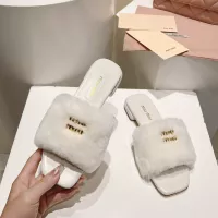 Cheap MIU MIU Slippers For Women #1371950 Replica Wholesale [$96.00 USD] [ITEM#1371950] on Replica MIU MIU Slippers