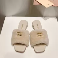 Cheap MIU MIU Slippers For Women #1371951 Replica Wholesale [$96.00 USD] [ITEM#1371951] on Replica MIU MIU Slippers