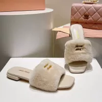 Cheap MIU MIU Slippers For Women #1371951 Replica Wholesale [$96.00 USD] [ITEM#1371951] on Replica MIU MIU Slippers