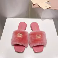 Cheap MIU MIU Slippers For Women #1371953 Replica Wholesale [$96.00 USD] [ITEM#1371953] on Replica MIU MIU Slippers