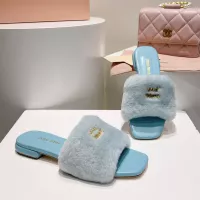 Cheap MIU MIU Slippers For Women #1371954 Replica Wholesale [$96.00 USD] [ITEM#1371954] on Replica MIU MIU Slippers
