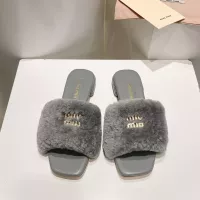 Cheap MIU MIU Slippers For Women #1371955 Replica Wholesale [$96.00 USD] [ITEM#1371955] on Replica MIU MIU Slippers