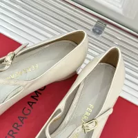 Cheap Salvatore Ferragamo High-Heeled Shoes For Women #1371957 Replica Wholesale [$112.00 USD] [ITEM#1371957] on Replica Salvatore Ferragamo High-Heeled Shoes