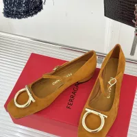 Cheap Salvatore Ferragamo High-Heeled Shoes For Women #1371963 Replica Wholesale [$112.00 USD] [ITEM#1371963] on Replica Salvatore Ferragamo High-Heeled Shoes