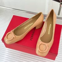 Cheap Salvatore Ferragamo High-Heeled Shoes For Women #1371969 Replica Wholesale [$112.00 USD] [ITEM#1371969] on Replica Salvatore Ferragamo High-Heeled Shoes