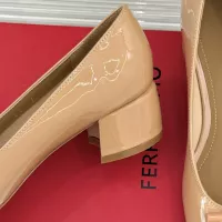 Cheap Salvatore Ferragamo High-Heeled Shoes For Women #1371969 Replica Wholesale [$112.00 USD] [ITEM#1371969] on Replica Salvatore Ferragamo High-Heeled Shoes