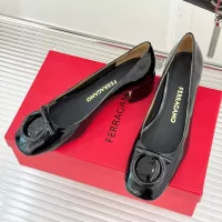 Cheap Salvatore Ferragamo High-Heeled Shoes For Women #1371970 Replica Wholesale [$112.00 USD] [ITEM#1371970] on Replica Salvatore Ferragamo High-Heeled Shoes