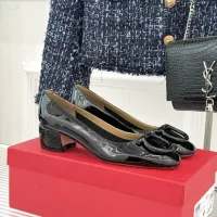 Cheap Salvatore Ferragamo High-Heeled Shoes For Women #1371970 Replica Wholesale [$112.00 USD] [ITEM#1371970] on Replica Salvatore Ferragamo High-Heeled Shoes