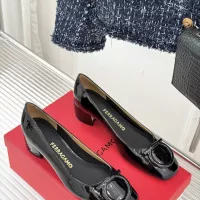 Cheap Salvatore Ferragamo High-Heeled Shoes For Women #1371970 Replica Wholesale [$112.00 USD] [ITEM#1371970] on Replica Salvatore Ferragamo High-Heeled Shoes