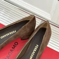 Cheap Salvatore Ferragamo High-Heeled Shoes For Women #1371971 Replica Wholesale [$112.00 USD] [ITEM#1371971] on Replica Salvatore Ferragamo High-Heeled Shoes