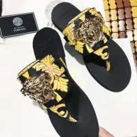 Cheap Versace Slippers For Women #1372003 Replica Wholesale [$72.00 USD] [ITEM#1372003] on Replica Versace Slippers