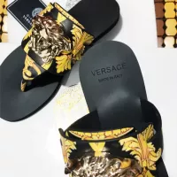 Cheap Versace Slippers For Women #1372003 Replica Wholesale [$72.00 USD] [ITEM#1372003] on Replica Versace Slippers