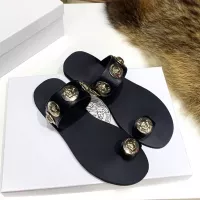 Cheap Versace Slippers For Women #1372006 Replica Wholesale [$72.00 USD] [ITEM#1372006] on Replica Versace Slippers