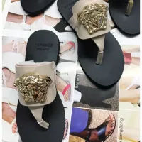 Cheap Versace Slippers For Women #1372013 Replica Wholesale [$72.00 USD] [ITEM#1372013] on Replica Versace Slippers