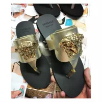 Cheap Versace Slippers For Women #1372014 Replica Wholesale [$72.00 USD] [ITEM#1372014] on Replica Versace Slippers