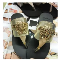 Cheap Versace Slippers For Women #1372014 Replica Wholesale [$72.00 USD] [ITEM#1372014] on Replica Versace Slippers