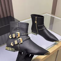 Cheap Versace Boots For Women #1372024 Replica Wholesale [$108.00 USD] [ITEM#1372024] on Replica Versace Boots