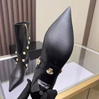 Cheap Versace Boots For Women #1372041 Replica Wholesale [$108.00 USD] [ITEM#1372041] on Replica Versace Boots