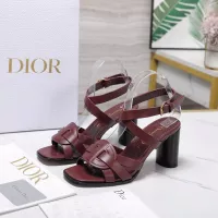 Cheap Christian Dior Sandal For Women #1372058 Replica Wholesale [$118.00 USD] [ITEM#1372058] on Replica Christian Dior Sandal