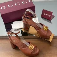 Cheap Gucci Sandal For Women #1372071 Replica Wholesale [$102.00 USD] [ITEM#1372071] on Replica Gucci Sandal