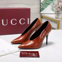 Cheap Gucci High-Heeled Shoes For Women #1372093 Replica Wholesale [$125.00 USD] [ITEM#1372093] on Replica Gucci High-Heeled Shoes