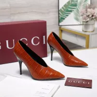 Cheap Gucci High-Heeled Shoes For Women #1372093 Replica Wholesale [$125.00 USD] [ITEM#1372093] on Replica Gucci High-Heeled Shoes