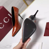 Cheap Gucci High-Heeled Shoes For Women #1372093 Replica Wholesale [$125.00 USD] [ITEM#1372093] on Replica Gucci High-Heeled Shoes